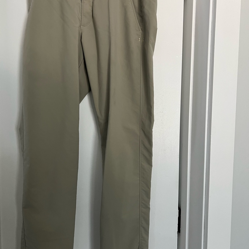 Under Armour Tan Chinos Relaxed Fit Lightweight